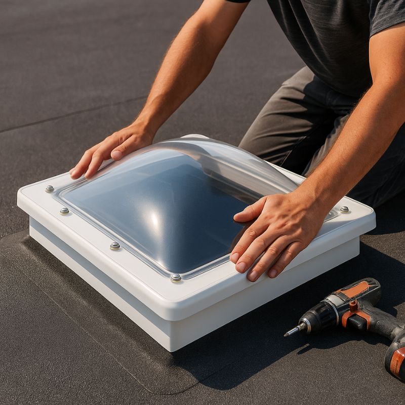 Alaimo placement, remplacement de coupoles de toit